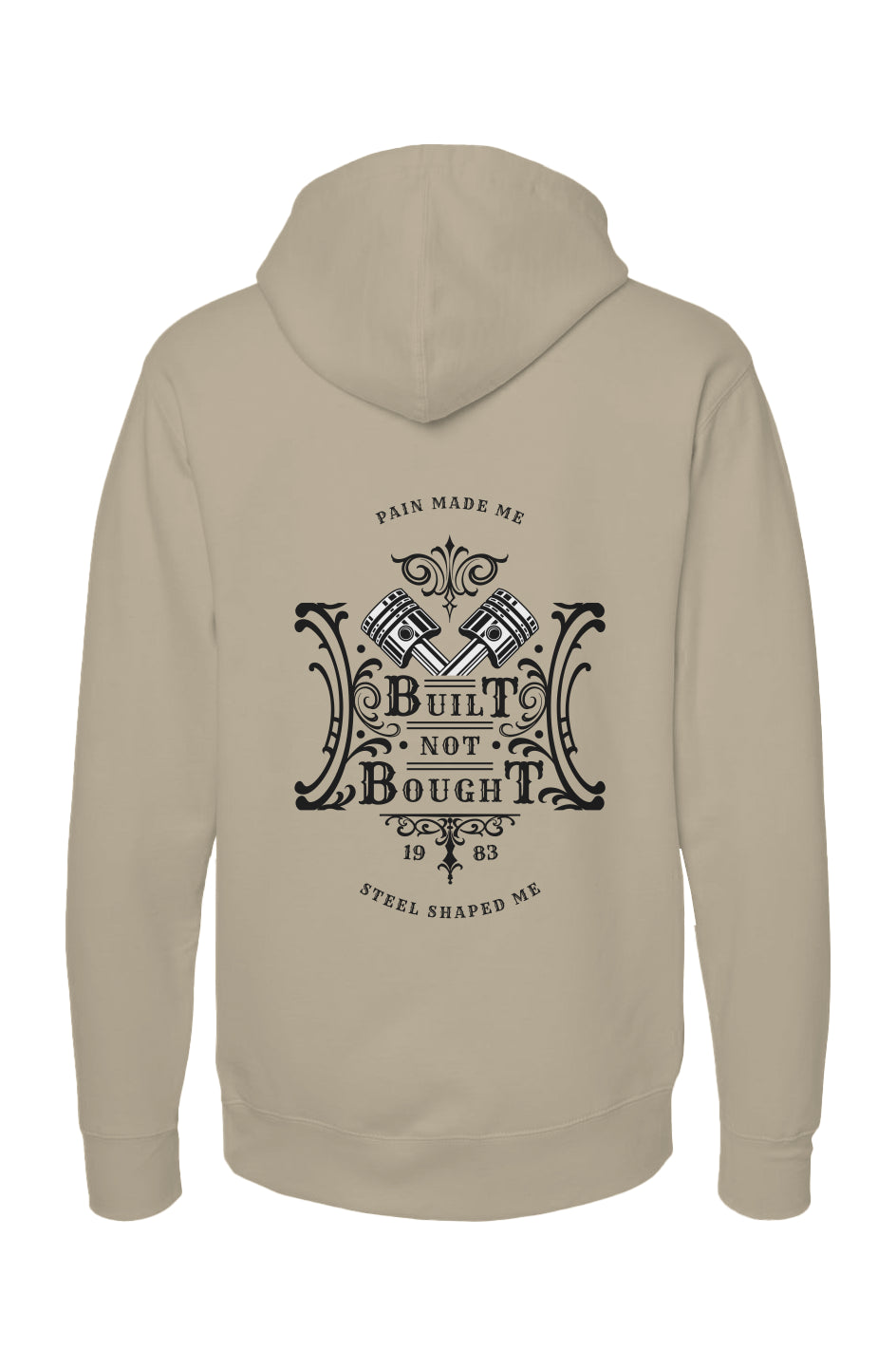 Men’s Crossed Pistons Independent Pullover Hoodie 