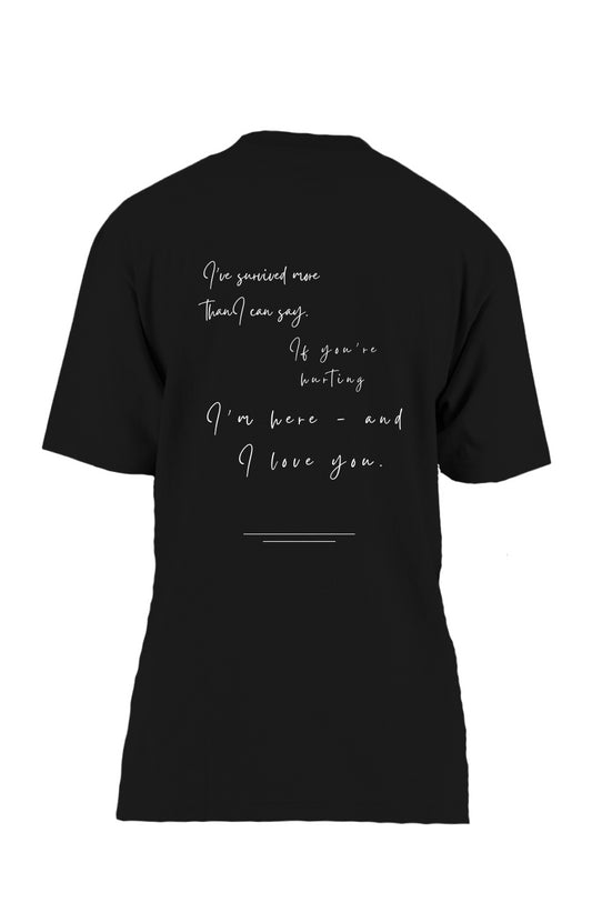 Women’s Love Oversized Heavyweight T Shirt