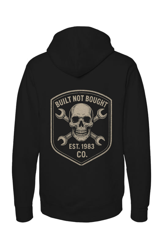 <img src="bnb-skull-hoodie-back.jpg" alt="Men’s BNB Skull Independent Pullover Hoodie - Back Design">